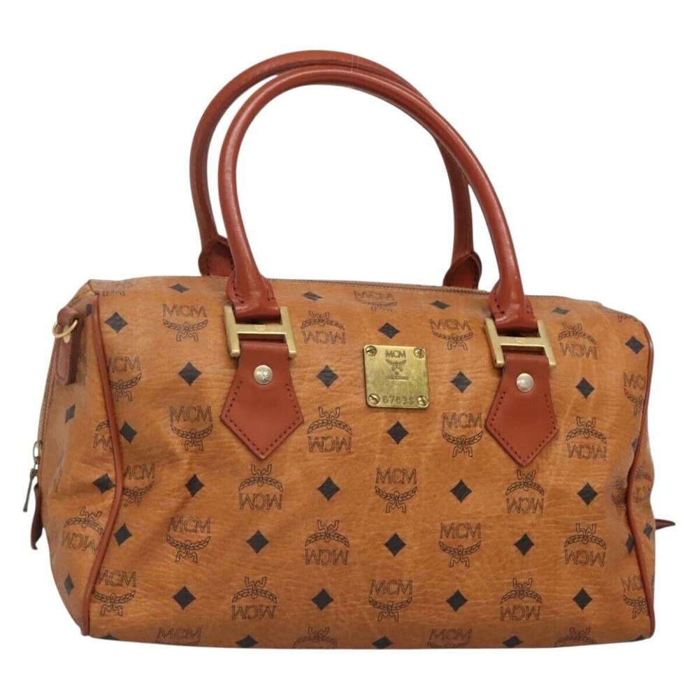MCM Visetos Canvas and Leather